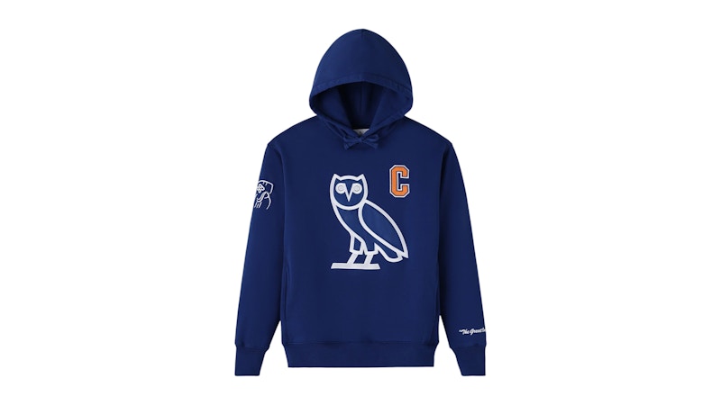 OVO x NHL Wayne Gretzky Icon Hoodie Blue