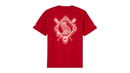 OVO x New Era MLB Boston Red Sox T-shirt Red