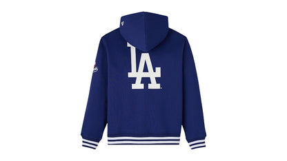 OVO x New Era MLB Los Angeles Dodgers Hoodie Blue