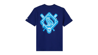 OVO x New Era MLB Los Angeles Dodgers T-shirt Blue