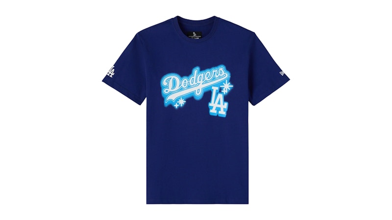 OVO x New Era MLB Los Angeles Dodgers T-shirt Blue