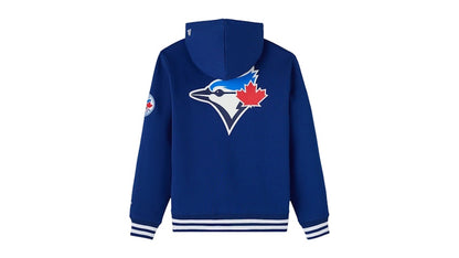 OVO x New Era MLB Toronto Blue Jays Hoodie Blue
