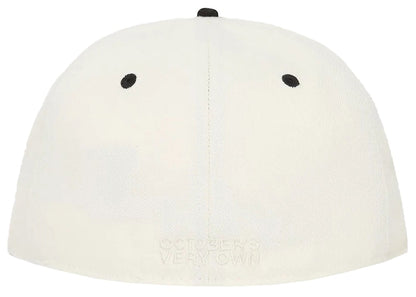 OVO x New Era OG Owl 59Fifty Fitted Hat Cream/Black