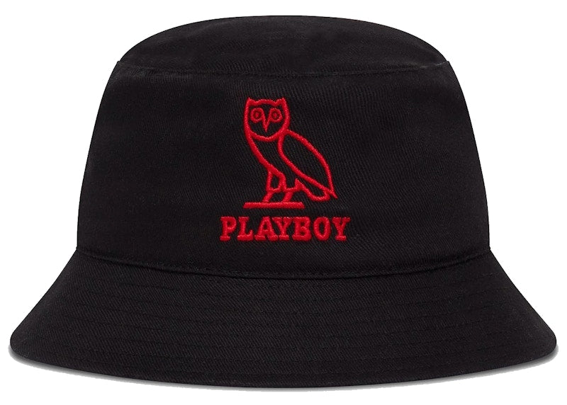 OVO x PLAYBOY Bucket Hat Black