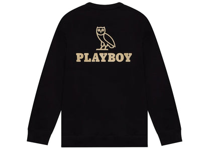 OVO x PLAYBOY Butterfly Crewneck Black