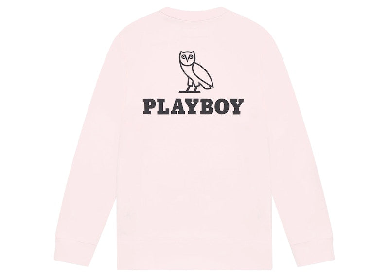 OVO x PLAYBOY Butterfly Crewneck Pink