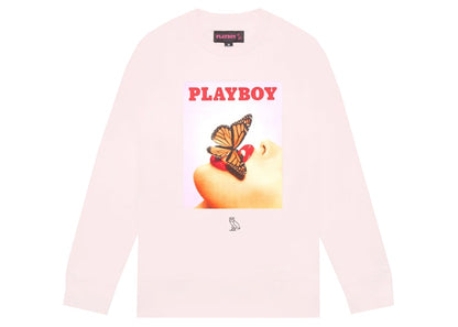 OVO x PLAYBOY Butterfly Crewneck Pink