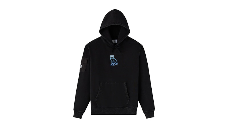 OVO x PlayStation Gradient Classic Owl Garment Dyed Utility (Canada Exclusive) Hoodie Black