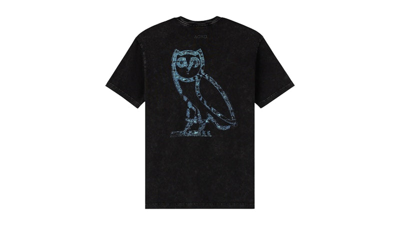 OVO x PlayStation Liquid Owl Garment Dyed (Canada Exclusive) T-shirt Black