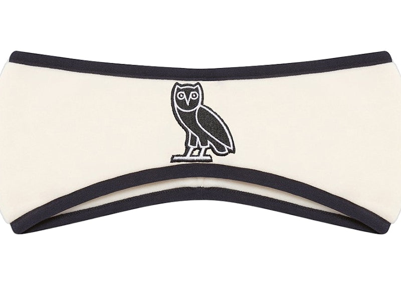 OVO x Polartec Microfleece Headband Cream