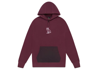 OVO x Polartec Microfleece Hoodie Burgundy