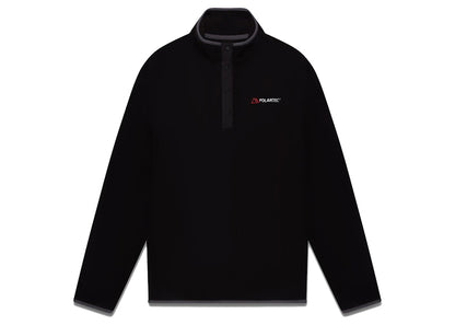 OVO x Polartec Microfleece Snap Mock Neck Black