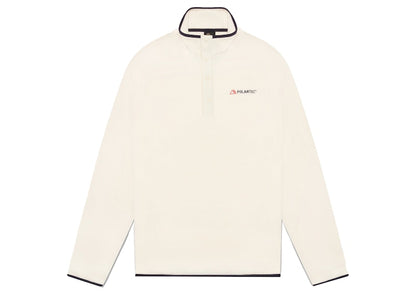 OVO x Polartec Microfleece Snap Mock Neck Cream