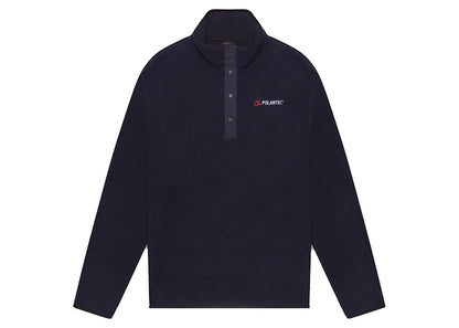 OVO x Polartec Microfleece Snap Mock Neck Navy