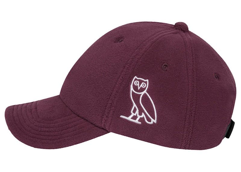 OVO x Polartec Microfleece Sportscap Burgundy
