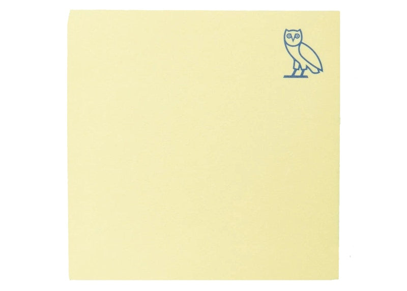 OVO x Post-It Note Block Royal Blue/Canary Yellow