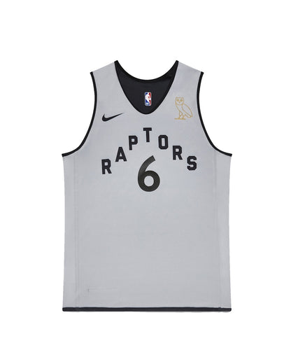 OVO x Raptors Practice Jersey Black/Grey