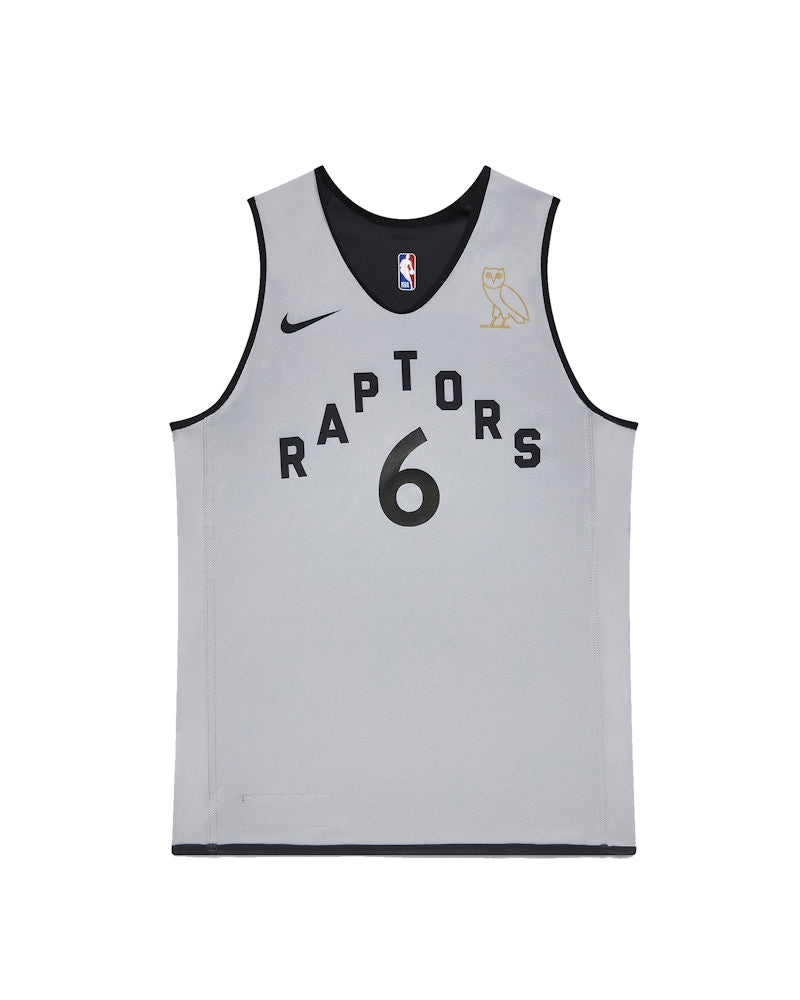 OVO x Raptors Practice Jersey Black/Grey