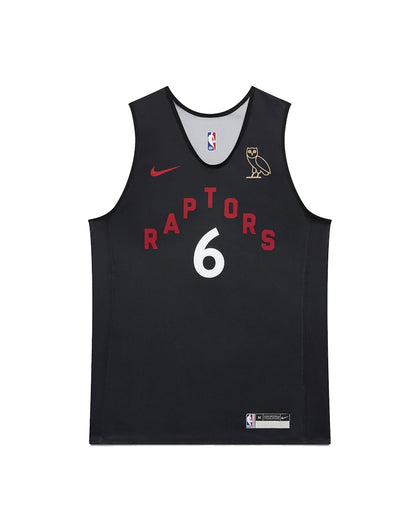 OVO x Raptors Practice Jersey Black/Grey