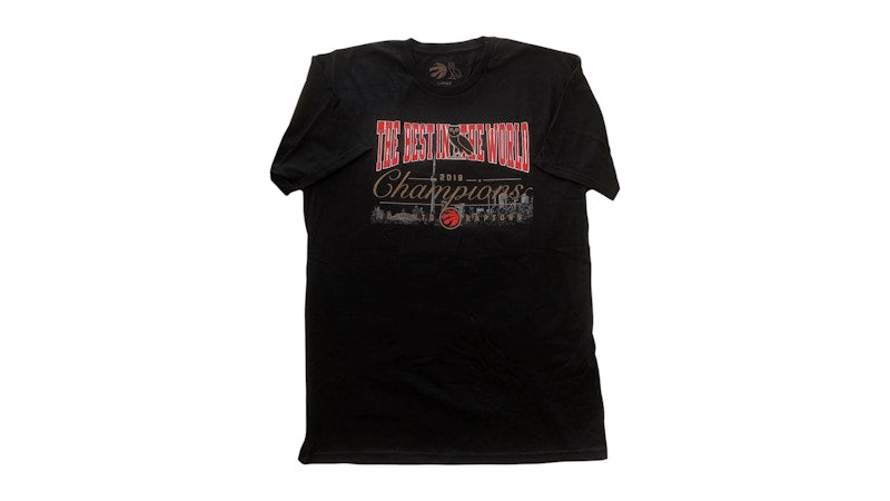 OVO x Raptors The Best In the World Championship Toronto Exclusive T-shirt Black
