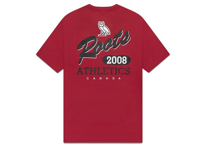 OVO x Roots Athletics T-shirt Red