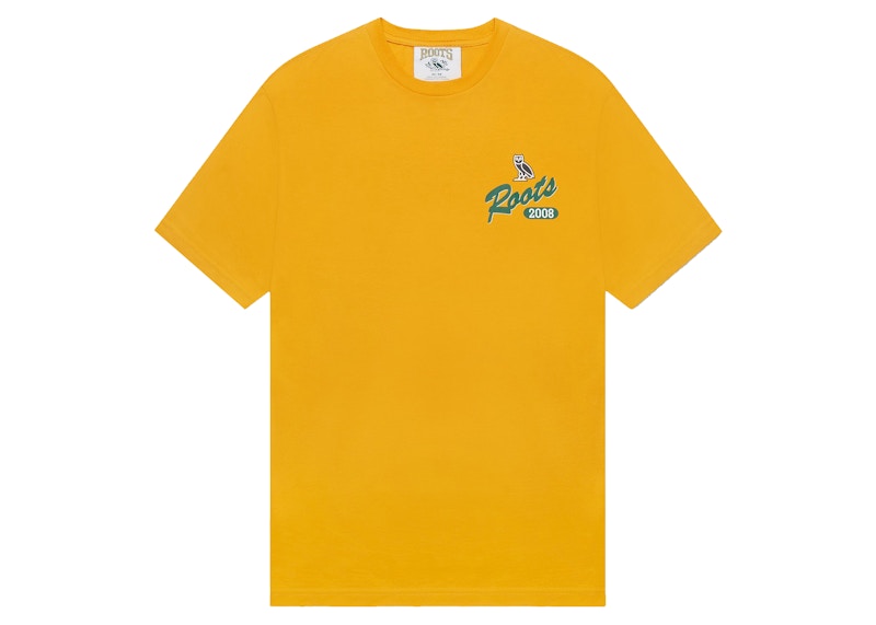 OVO x Roots Athletics T-shirt Yellow