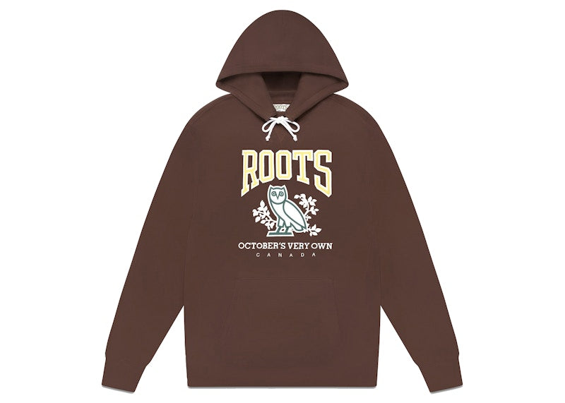 OVO x Roots Heritage Hoodie Brown