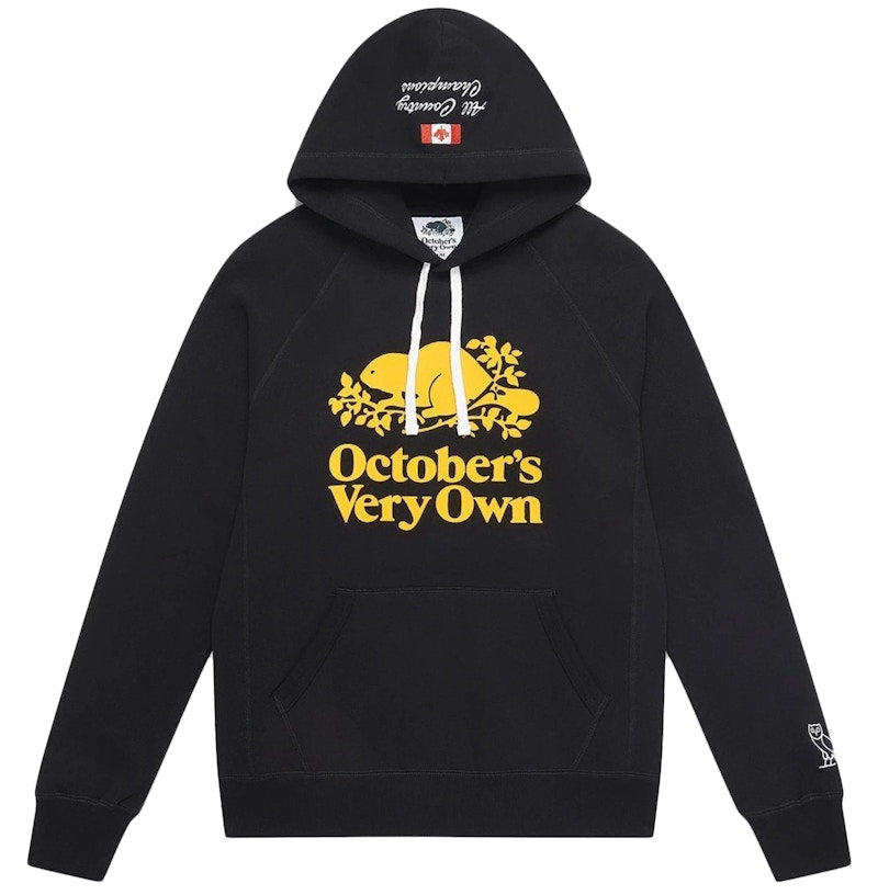 OVO x Roots Hoodie Black