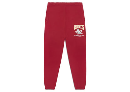 OVO x Roots Sweatpant Red
