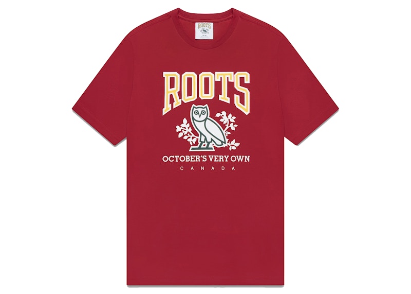 OVO x Roots T-shirt Red