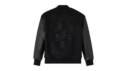 OVO x Scarborough Shooting Stars Championship Varsity Jacket Triple Black
