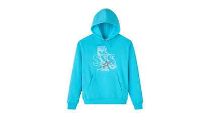 OVO x Scarborough Shooting Stars Galaxy Hoodie Teal