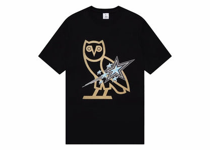 OVO x Scarborough Shooting Stars OG Owl T-shirt Black