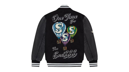 OVO x Scarborough Shooting Stars Varsity Jacket Black