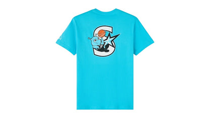 OVO x Scarborough Shooting Stars Varsity O T-shirt Teal
