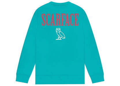 OVO x Scarface Crewneck Blue