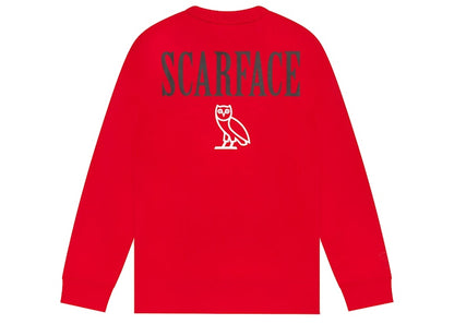 OVO x Scarface Crewneck Red