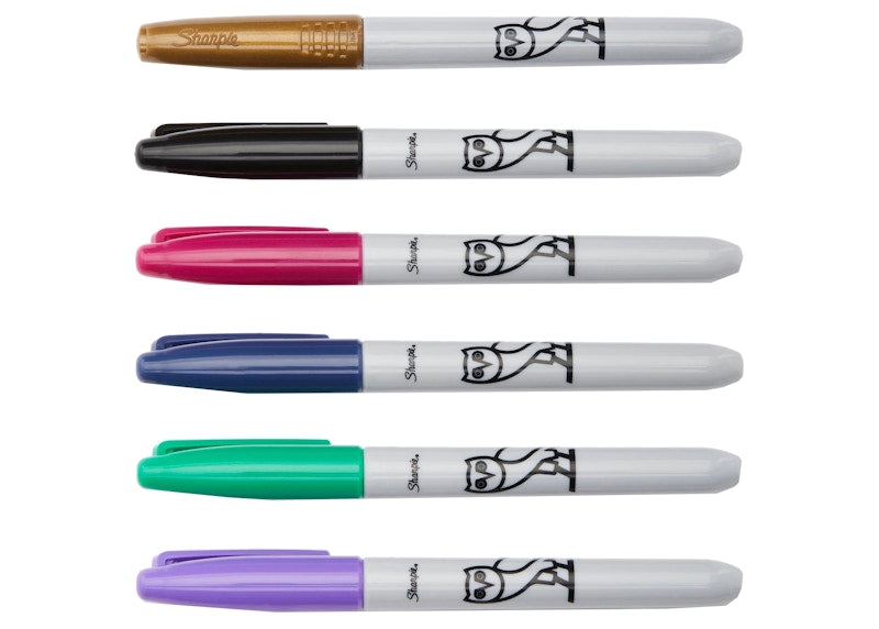 OVO x Sharpie Marker Set Multi