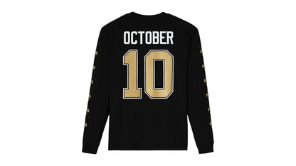 OVO x Sherwood Hockey Pom Pom Longsleeve T-shirt Black/Gold
