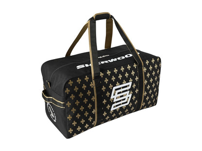 OVO x Sherwood Team Junior Carry Bag Black/Gold