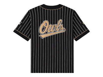 OVO x Starter Owls Baseball Jersey Black