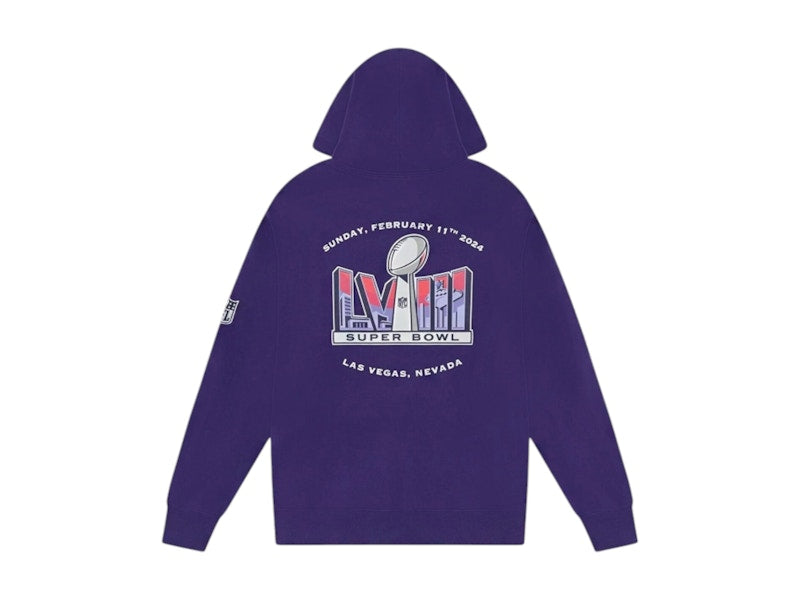 OVO x Superbowl LVIII Hoodie Purple