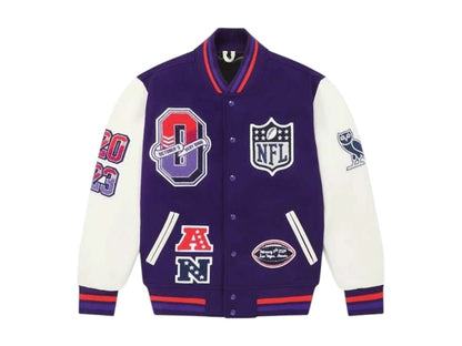 OVO x Superbowl LVIII Varsity Jacket Purple