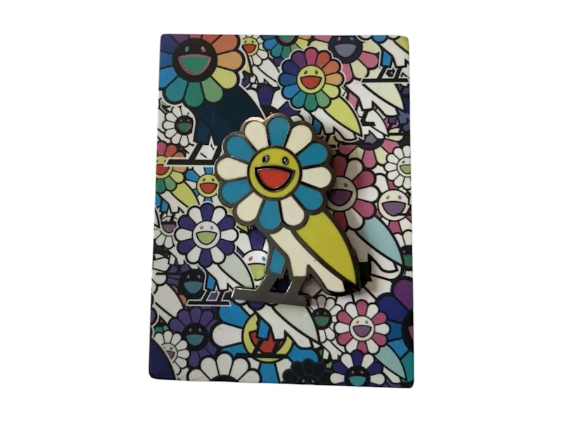 OVO x Takashi Murakami Pin Blue/White
