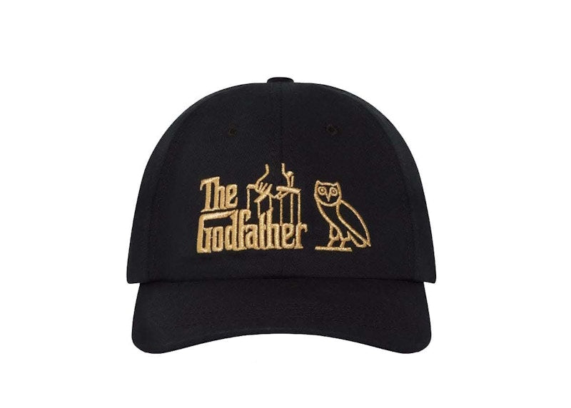 OVO x The Godfather Classic Owl Sportscap Black