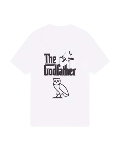 OVO x The Godfather Logo T-Shirt White