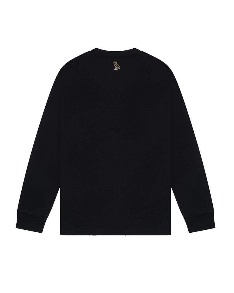 OVO x The Godfather Poster Longsleeve T-Shirt Black