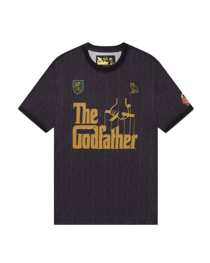 OVO x The Godfather Soccer Jersey Black