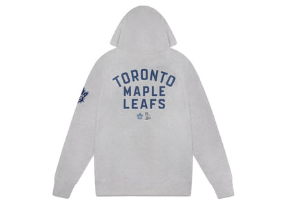 OVO x Toronto Maple Leafs Chenille Owl Hoodie Heather Grey