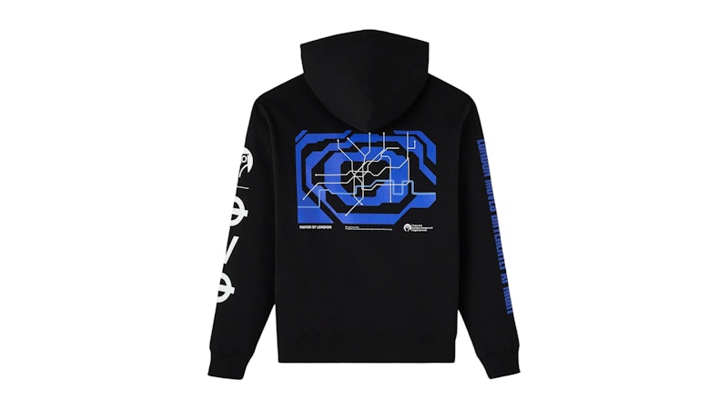 OVO x Transport London Night Tube Hoodie Black